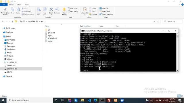 About git pull and git merge commands смотреть онлайн