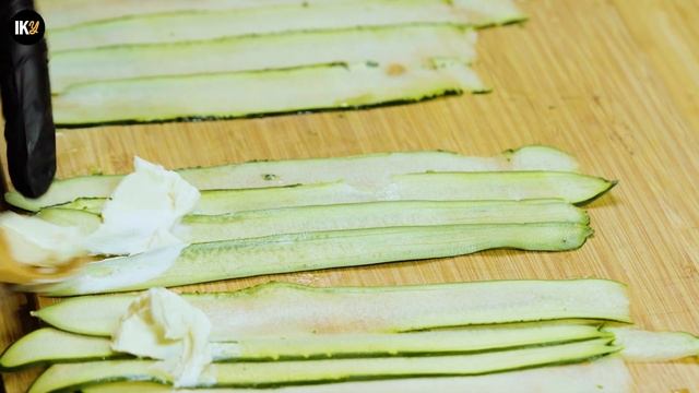 How To Make Zucchini Rolls In Minutes! You Will Surprise Your Family! ASMR