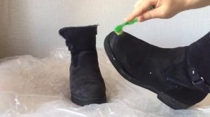 Как почистить замшевую обувь в домашних условиях.