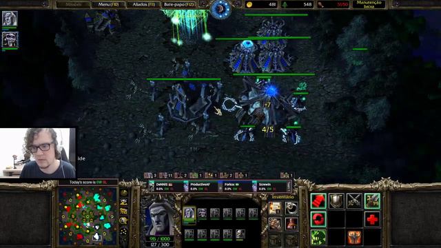 WARCRAFT 3 REFORGED: 4V4 DA PESADA FT. THIIAGO NA W3CHAMPIONS! WC3 remaster gameplay em português смотреть онлайн