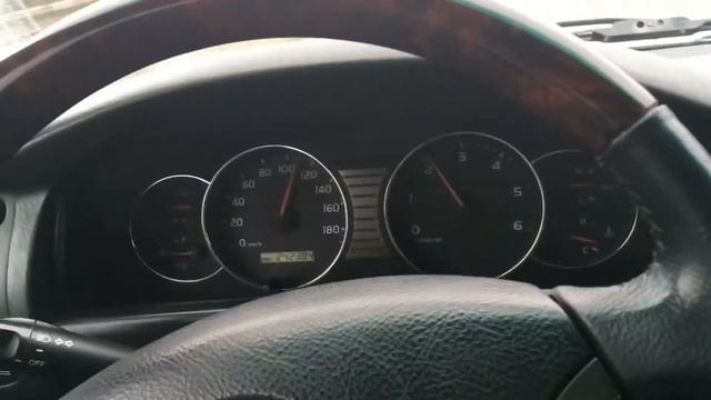 Toyota Land Cruiser 105 with high speed 5th gear Safari R151f part2 смотреть онлайн