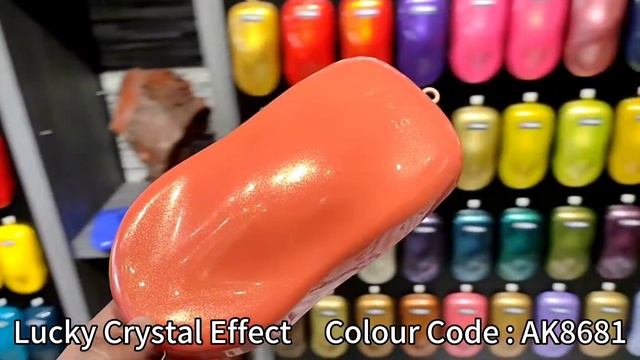 Aikka AK8681 Lucky Crystal Effect For Car Spray Painting - 8681Gelb Orange смотреть онлайн