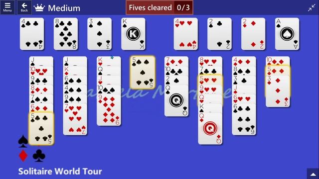 Solitaire World Tour Game #6 | April 29, 2022 Event | FreeCell Medium смотреть онлайн