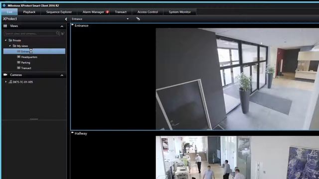 XProtect® Smart Client 2016 R2: Advanced mode - introduction смотреть онлайн