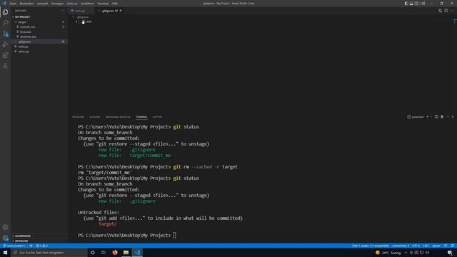 Git Tutorial #006 ☆ .gitignore | Dateien und Ordner ignorieren смотреть онлайн