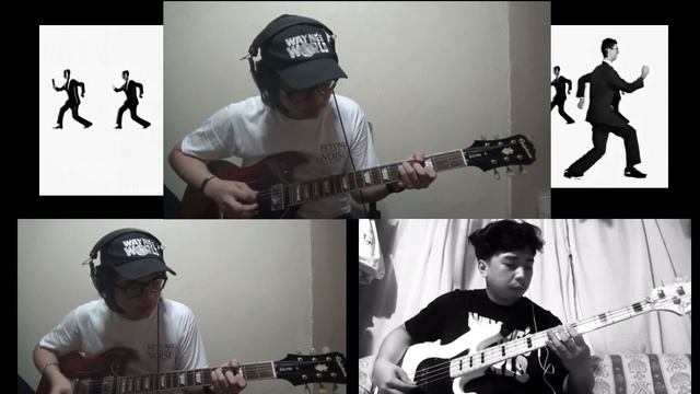 Psychokiller talking heads Bass and Guitar Cover смотреть онлайн
