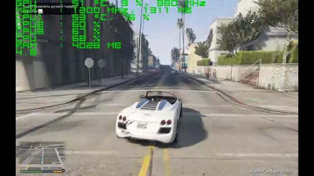 Grand Theft Auto 5 | HD 7850 | 4GB RAM | Phenom tm 8450 x3 2.1GHz | 900p смотреть онлайн