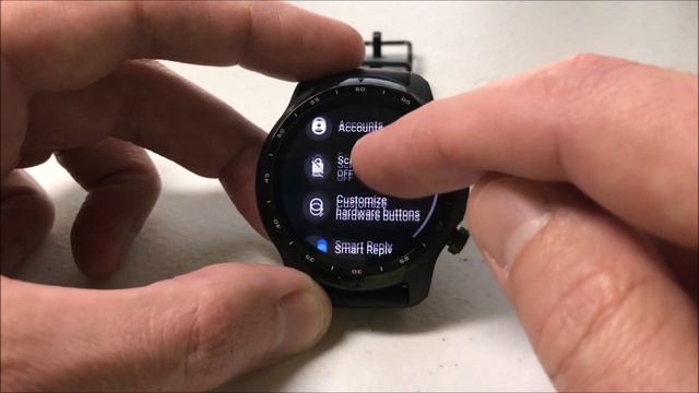TicWatch Pro 3: Change bottom right button function смотреть онлайн