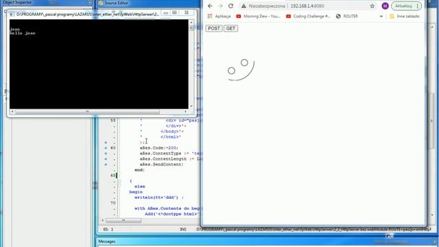 FreePascal - Http server and pas2js смотреть онлайн