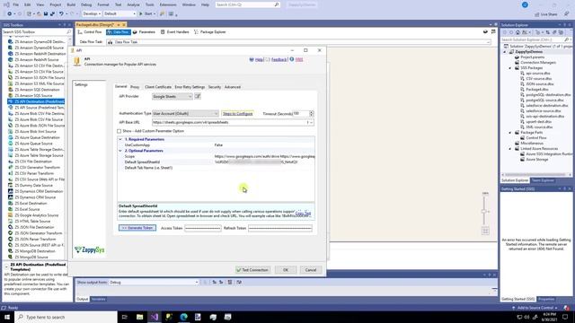 SSIS API Destination - Write Or Lookup Data From API Data Sources Using Predefined Connector File