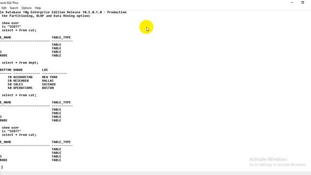 Lecture#1 Oracle Database First Lecture смотреть онлайн