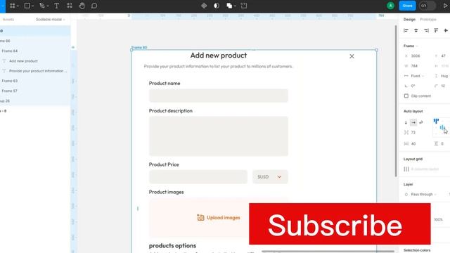 Modal UI design Vertical scroll in Figma | Scrolling in Figma explained in 4 minutes смотреть онлайн