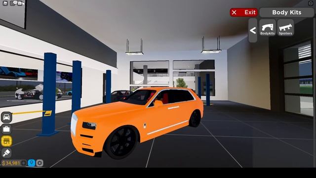 Тюнинг на Rolls-Royce Cullinan в Driving Empire