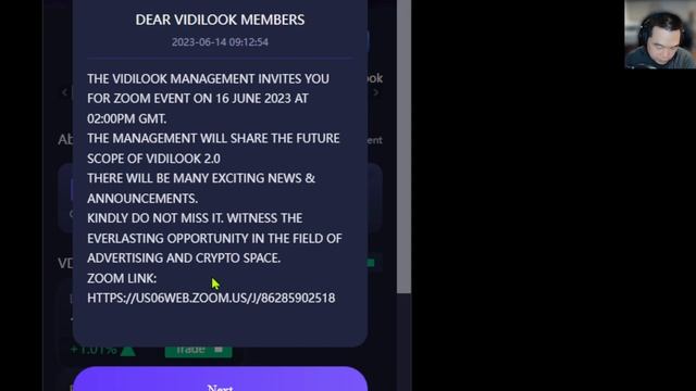 June 14 2023 - VidiLook UPDATE - ZOOM ON June 16! LINK IN DESCRIPTION смотреть онлайн
