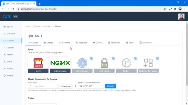 Loft - Clusters, Apps, Accounts & Quotas смотреть онлайн