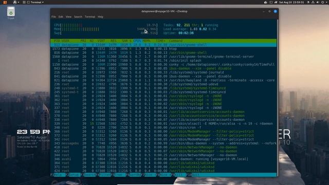 Voyager Debian 10 System Setup & Review смотреть онлайн