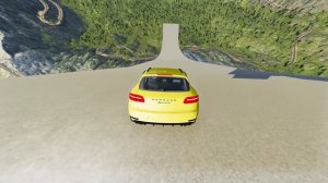 КТО ПОПАДЁТ В ДЫНЮ? или огромный арбуз? Крушения машин. Гоша и Чич Beamng drive.