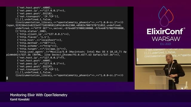 Monitoring Elixir With OpenTelemetry | Kamil Kowalski | ElixirConf EU 2021 смотреть онлайн