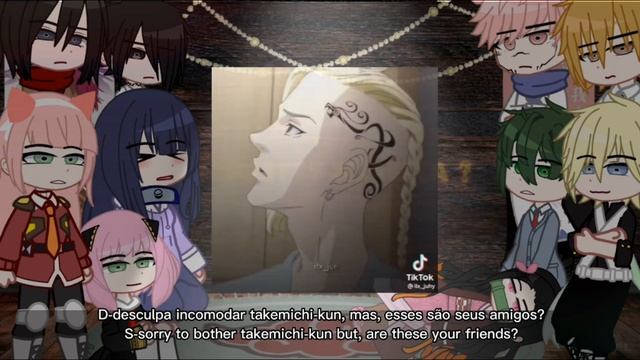 •|?|• Anime's characters react to Takemichi•|Pt/In|• 3/10 смотреть онлайн