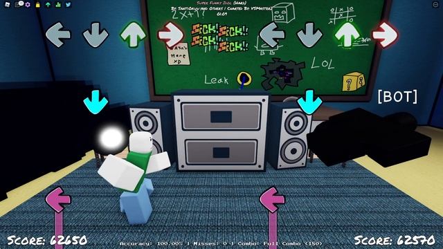 fnf roblox super funky idol смотреть онлайн