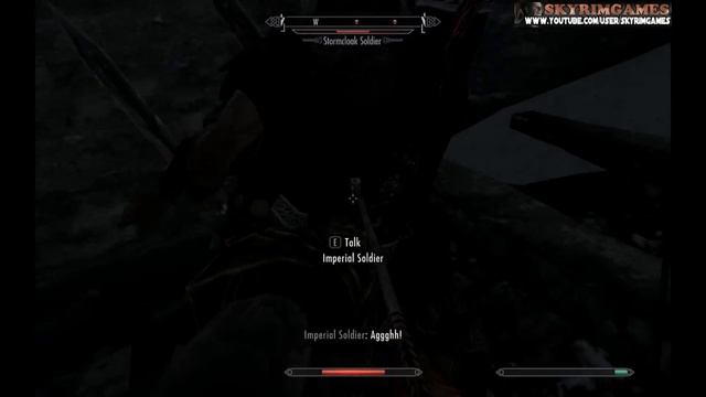 Skyrim - Battle for Windhelm (Killing Ulfric Stormcloak) смотреть онлайн