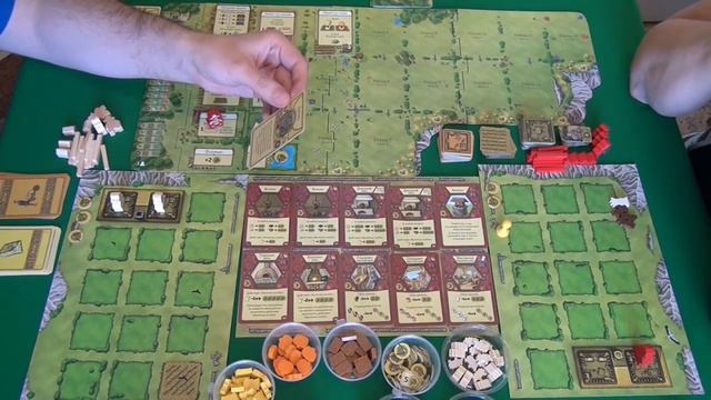 141 Агрикола. Новое издание 1/2 часть играем в настольную игру смотреть онлайн