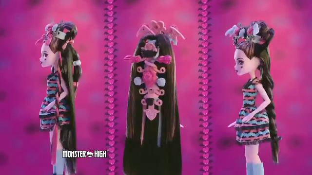 Monster High - Party Hair Draculaura смотреть онлайн