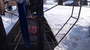 ОБЗОР САМОДЕЛЬНОЙ АЭРОЛОДКИ (7) АЭРОБОТ ИЗ ПНД ЛИСТА. ОХОТА-РЫБАЛКА ПИЖМА.