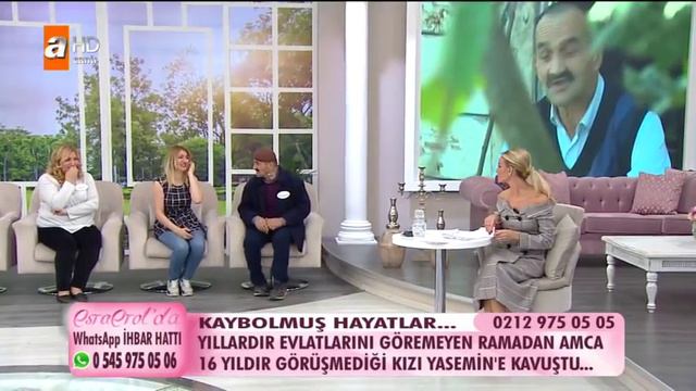 Ramadan Bey 16 Yıldır Görmediği Kızı Yasemin'e Kavuştu - Esra Erol'da 21 Kasım 2017
