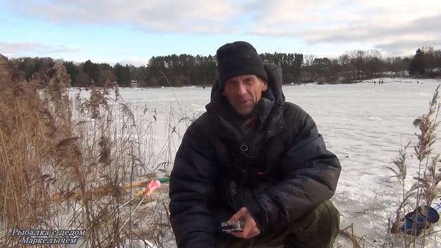 Спасение экшен-камеры из-подо льда. Рыбалка на Истринском водохранилище. смотреть онлайн