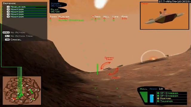 Battlezone1 Canyon Madness: HyperFighter vs. Simmdc part 2 смотреть онлайн