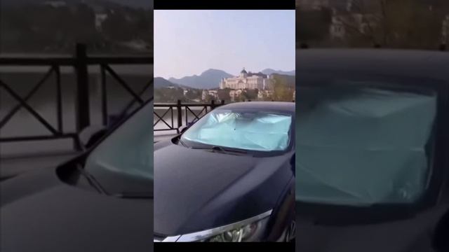 Солнцезащитный зонт в авто смотреть онлайн