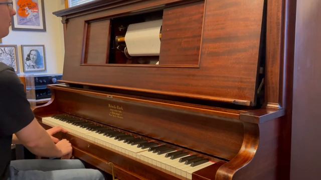 DEEP HENDERSON • Played by Adam Swanson • Jazzapation Piano Roll смотреть онлайн