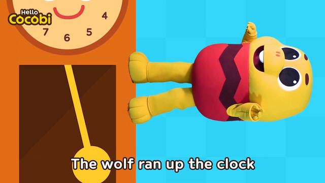 Hickory Dickory Dock | Nursery Rhymes | Dance Song for Kids | Hello Cocobi смотреть онлайн