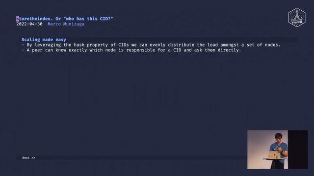 Storetheindex, A distributed and consistent database By Marco Munizaga @ Paris P2P Festival #1 смотреть онлайн