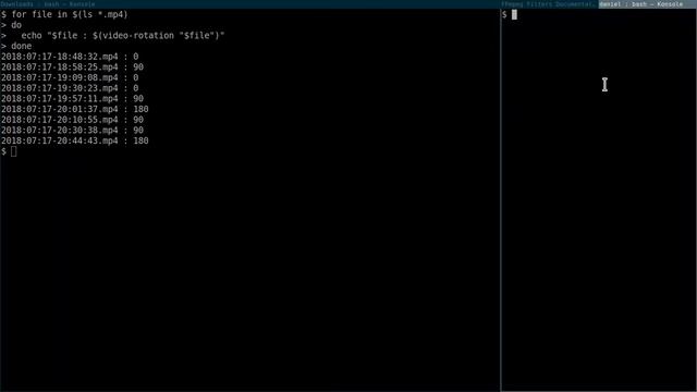 Video rotation with FFmpeg and exiftool - Bash Playground смотреть онлайн