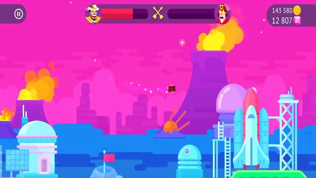 Bowmasters Best Vip Characters Finish Perfect Target Hit Gameplay смотреть онлайн