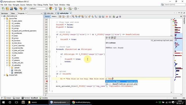 32 uploading 2 - PHP and MySQL beginner to developer смотреть онлайн