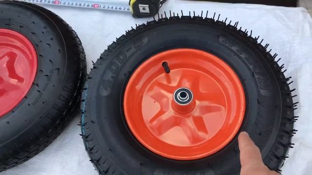 Колёса тачек надувные 4.00-8 смотреть онлайн