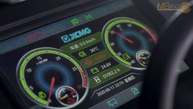 Автогрейдеры XCMG (обзор) смотреть онлайн