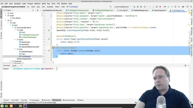 Spring Boot MapStruct Custom Mapping methods with annotations смотреть онлайн