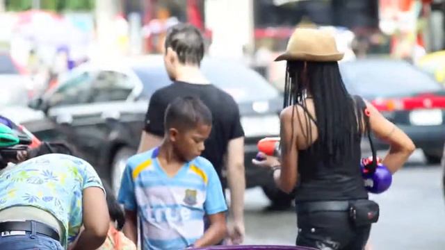 Сонгкран в Паттайе (Songkran Water Festival In Pattaya)