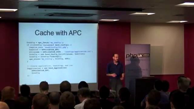 PHP UK Conference 2011 - Optimising a Zend Framework application, by Rob Allen смотреть онлайн