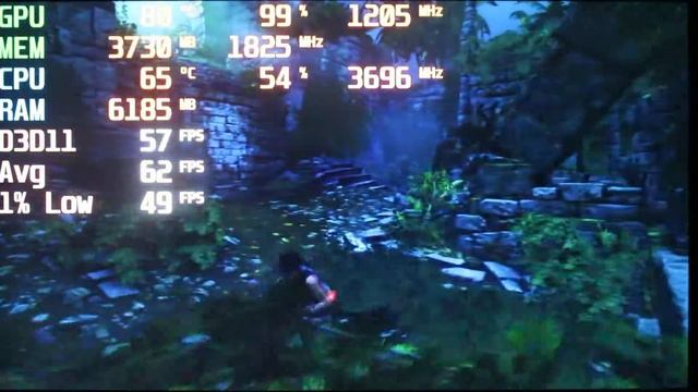 Shadow of the Tomb Raider on Intel Pentium Gold G5400 with RX 570 FPS TEST in 2019 смотреть онлайн