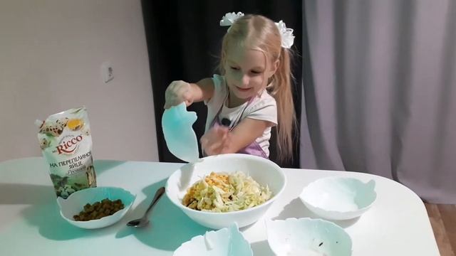 Рецепт уютного настроения. Салатик "Полезный и быстрый" от Алёнки смотреть онлайн