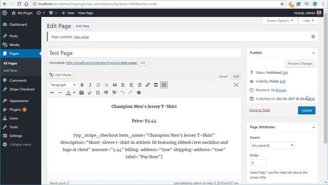 Stripe Checkout Plugin for WordPress смотреть онлайн