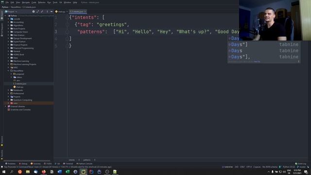 Intelligent Discord AI Chatbot in Python смотреть онлайн