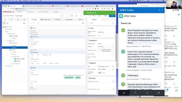 Twitter like App in 20 minutes with Oracle APEX смотреть онлайн