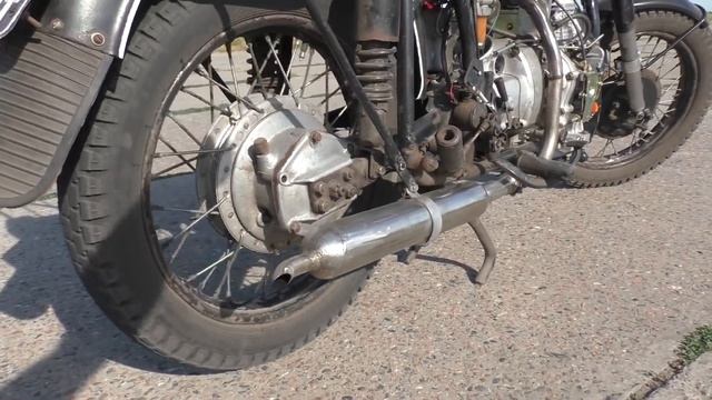 ШОК!!!2 литры на 100 км. Днепр Дизель. Diesel Dnepr. Diesel Motorcycle Dnepr/Ural