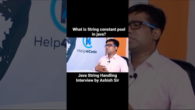 What is String constant pool in java? by Ashish Sir #stringconstantpool #stringhandling #interviews смотреть онлайн